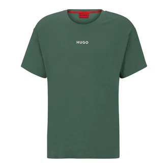 HUGO T-Shirt Linked mit Logo-Druck 
