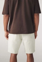 Next Jeansshorts Denimshorts Khaki/Beige