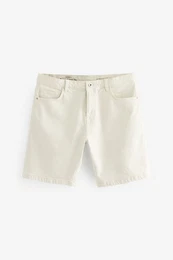 Jeansshorts Stckgefrbte Denimshorts (1-tlg)