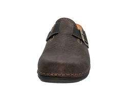Fischer-Markenschuh Clog Mario Dunkelbraun/Braun