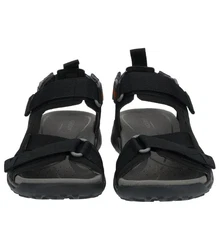 Geox Wanderschuhe Trekkingsandale Schwarz/Orange/Grau/Blau
