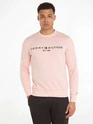 Tommy Hilfiger Sweatshirt TOMMY LOGO SWEATSHIRT mit klassischem Rundhalsausschnitt 