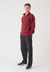 Cleptomanicx Strickpullover Dunkelrot/Rot/Bordeaux