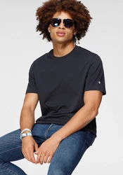 Champion T-Shirt Basic 2er Pack Rundhals Dunkelblau/Blau/Dunkelgrau/Grau