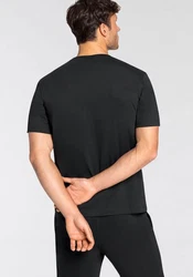 Champion T-Shirt Basic 2er Pack Rundhals Schwarz/Grau/Dunkelblau/Dunkelgrau
