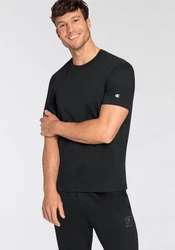 Champion T-Shirt Basic 2er Pack Rundhals Schwarz/Grau/Dunkelblau/Dunkelgrau