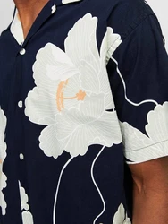 Jack & Jones Hawaiihemd JPRBLAPALMA RESORT SHIRT Blau