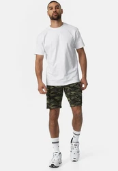 Indicode Sweatshorts White Rock Weiß