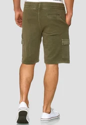 Indicode Sweatshorts White Rock Weiß