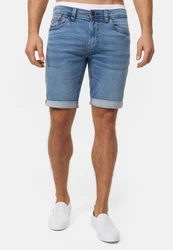 Indicode Jeansshorts INDelmare Hellblau/Blau