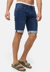 Indicode Jeansshorts INDelmare Blau/Dunkelblau/Hellblau