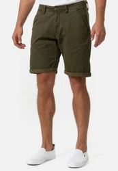 Indicode Chinoshorts Estrada Dunkelgrün/Khaki/Grün
