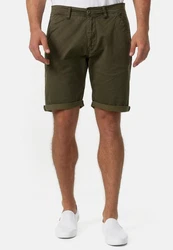 Indicode Chinoshorts Estrada Dunkelgrün/Khaki/Grün