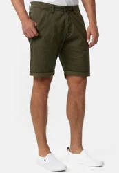 Indicode Chinoshorts Estrada Dunkelgrün/Khaki/Grün