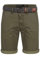 Indicode Chinoshorts Estrada Dunkelgrün/Khaki/Grün