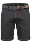 Indicode Chinoshorts Estrada Dunkelblau/Schwarz/Blau