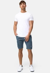 Indicode Cargoshorts Arbor Blau/Grau/Hellblau