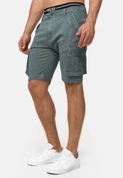 Indicode Cargoshorts Arbor Dunkelgrün/Grün