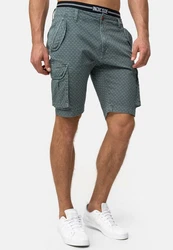 Indicode Cargoshorts Arbor Dunkelgrün/Grün