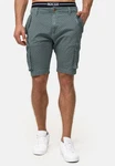 Indicode Cargoshorts Arbor Dunkelgrün/Grün