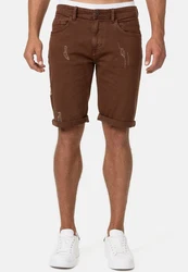 Indicode Chinoshorts Page Braun/Dunkelbraun/Khaki/Beige