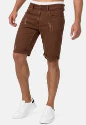 Indicode Chinoshorts Page Braun/Dunkelbraun/Khaki/Beige