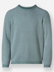 Witt Strickpullover Grün/Blau