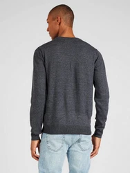 BLEND Pullover Bruton Dunkelgrau/Grau/Dunkelblau