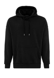 RedBridge Kapuzensweatshirt Herren Kapuzenpullover Basic Hoodie Premium Schwarz