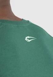 Smilodox T-Shirt Timmy Dunkelgrün/Grün/Türkis