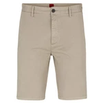 HUGO Bermudas Herren Bermudashorts Style DAVID222 Khaki/Beige