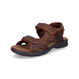 Herren Sandale hellbraun Sandale