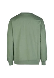 Cleptomanicx Sweatshirt Ligull Dunkelgrün/Grün