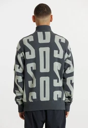 SOS Pullover 'Verbier' Grün/Rosa/Braun/Grau/Hellgrau