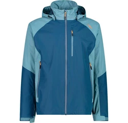 CMP Funktionsjacke MAN JACKET ZIP HOOD BLUESTEEL