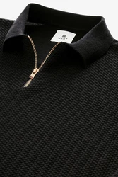 Next Polokragenpullover Regular Fit mit Reißverschluss 