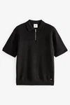 Next Polokragenpullover Regular Fit mit Reißverschluss 