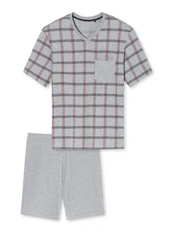 Schiesser Pyjama V-Ausschnitt Comfort Nightwear (2 tlg)