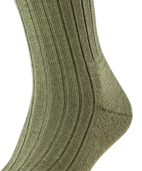 FALKE Teppich I.S. KH 3P Socke Dunkelgrün/Grün
