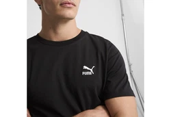 PUMA T-Shirt CLASSICS Herren Schwarz/Beige