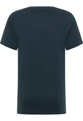 MUSTANG T-Shirt 'Austin' dunkelblau/offwhite