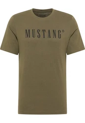 MUSTANG T-Shirt 'Austin' Dunkelgrün
