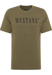 MUSTANG T-Shirt 'Austin' Dunkelgrün