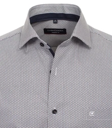 CASAMODA Businesshemd Kurzarm Print 