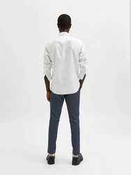 SELECTED HOMME Businesshemd Ethan Weiß/Creme/Hellblau