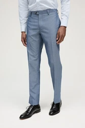 Next Anzughose Slim Fit Hellblau/Grau/Blau