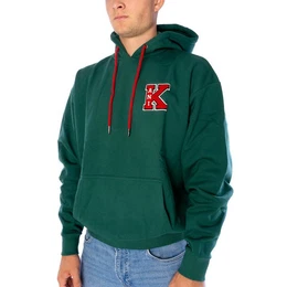 Hoodie Hoodie Retro Patch, G XXL, F dark green (1-tlg)