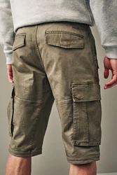 Next Cargoshorts Khaki/Dunkelgrün