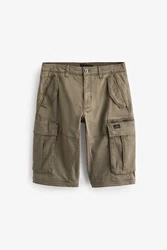 Next Cargoshorts Khaki/Dunkelgrün