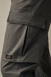 Next Cargohose Regular Fit Cargohose Dunkelgrün/Khaki